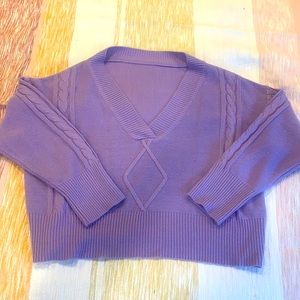 Lavender sweater